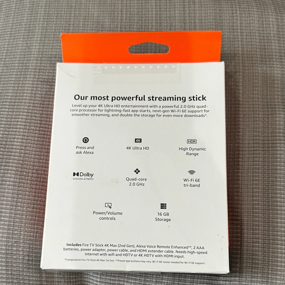 Amazon Fire TV Stick 4K Max — New& Sealed - Picture 2 of 3